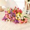 12 Bundles Artificial Flowers for Outdoor, aux Silk Wildflowers Daisy, Colorful Plastic Fake Plants for Outside Planter Porch Window Box Garden Decor in Spring Summer